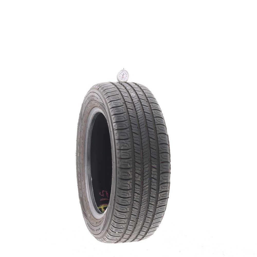 Set of (2) Used 215/55R16 Goodyear Assurance All-Season 93H - 7.5-8/32 - Image 1