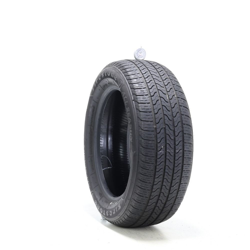 Set of (2) Used 235/55R17 Firestone All Season (Firestone) 99T - 6.5-7.5/32 - Image 4