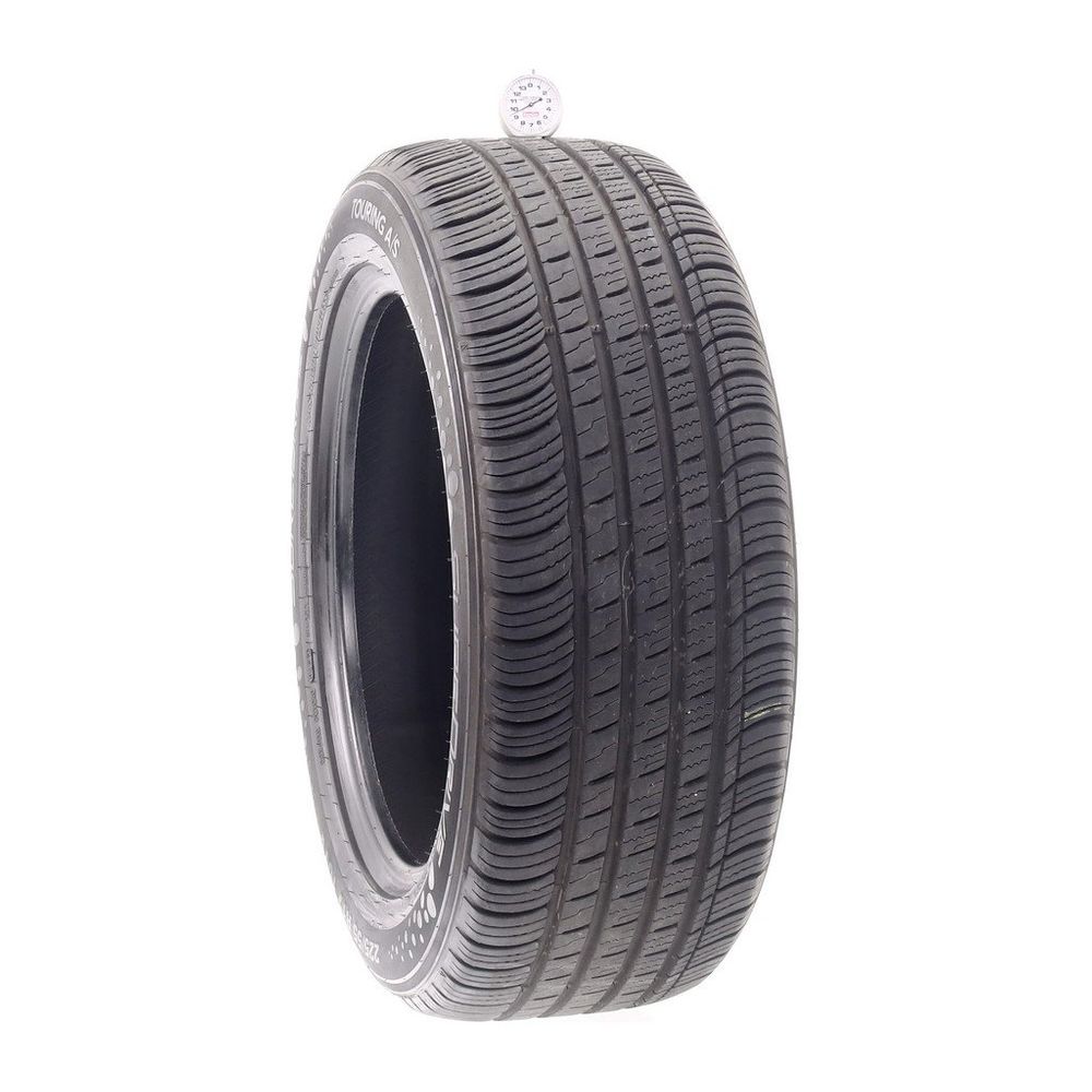 Set of (2) Used 225/55R17 SureDrive Touring A/S TA71 101V - 9.5-10/32 - Image 1