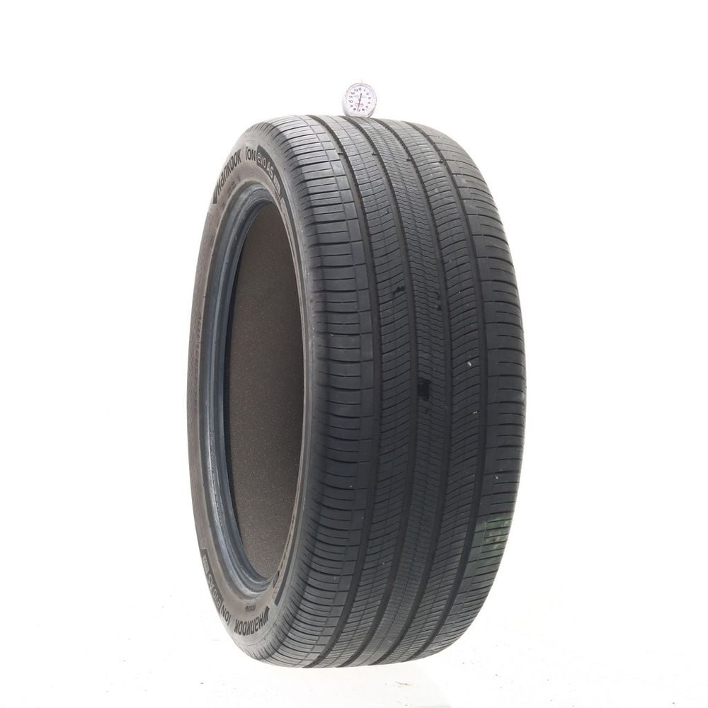 Set of (2) Used 285/45R21 Hankook iON evo AS SUV Sound Absorber EV 113V - 7.5-8.5/32 - Image 1