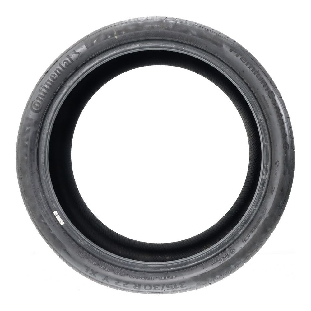 Set of (2) Used 315/30R22 Continental PremiumContact 6 107Y - 7-8.5/32 - Image 6