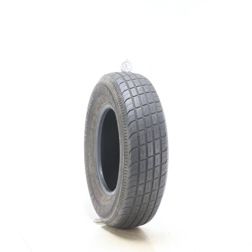 Set of (2) Used ST 205/75R14 Hartland Radial ST 100/96N C - 5-6.5/32 - Image 1