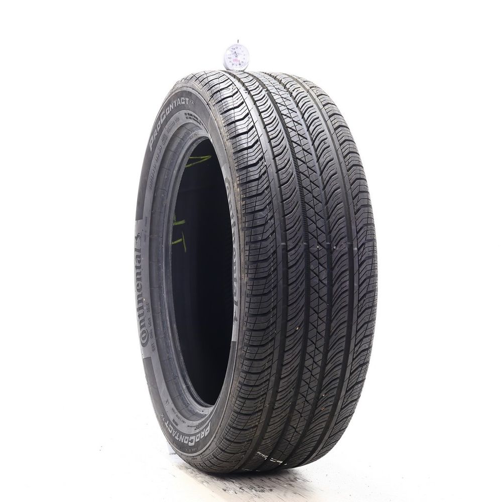 Used 235/50R19 Continental ProContact TX AO 99H - 5.5/32 - Image 1