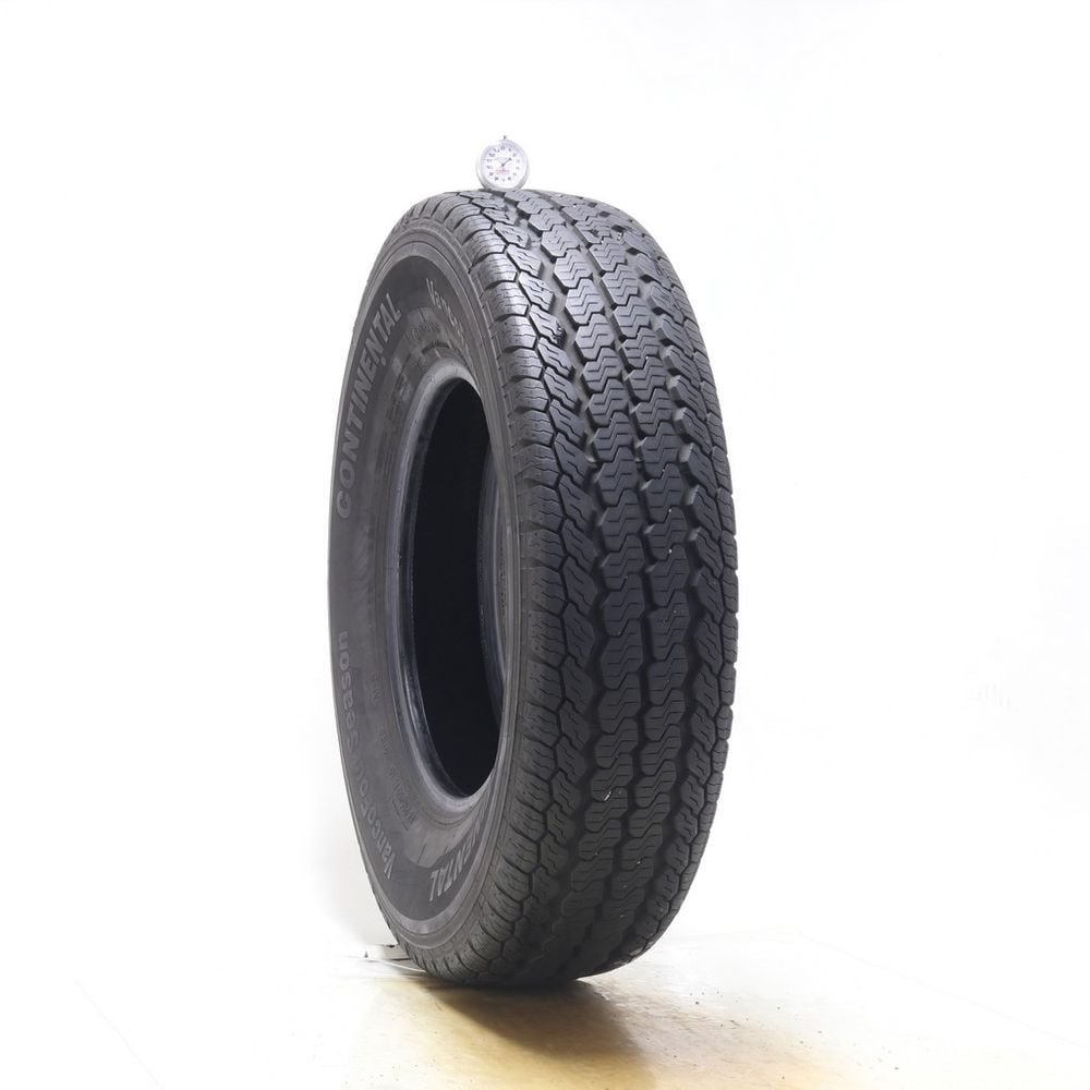 Set of (2) Used LT 215/85R16 Continental VancoFourSeason 115/112Q E - 9-10/32 - Image 1