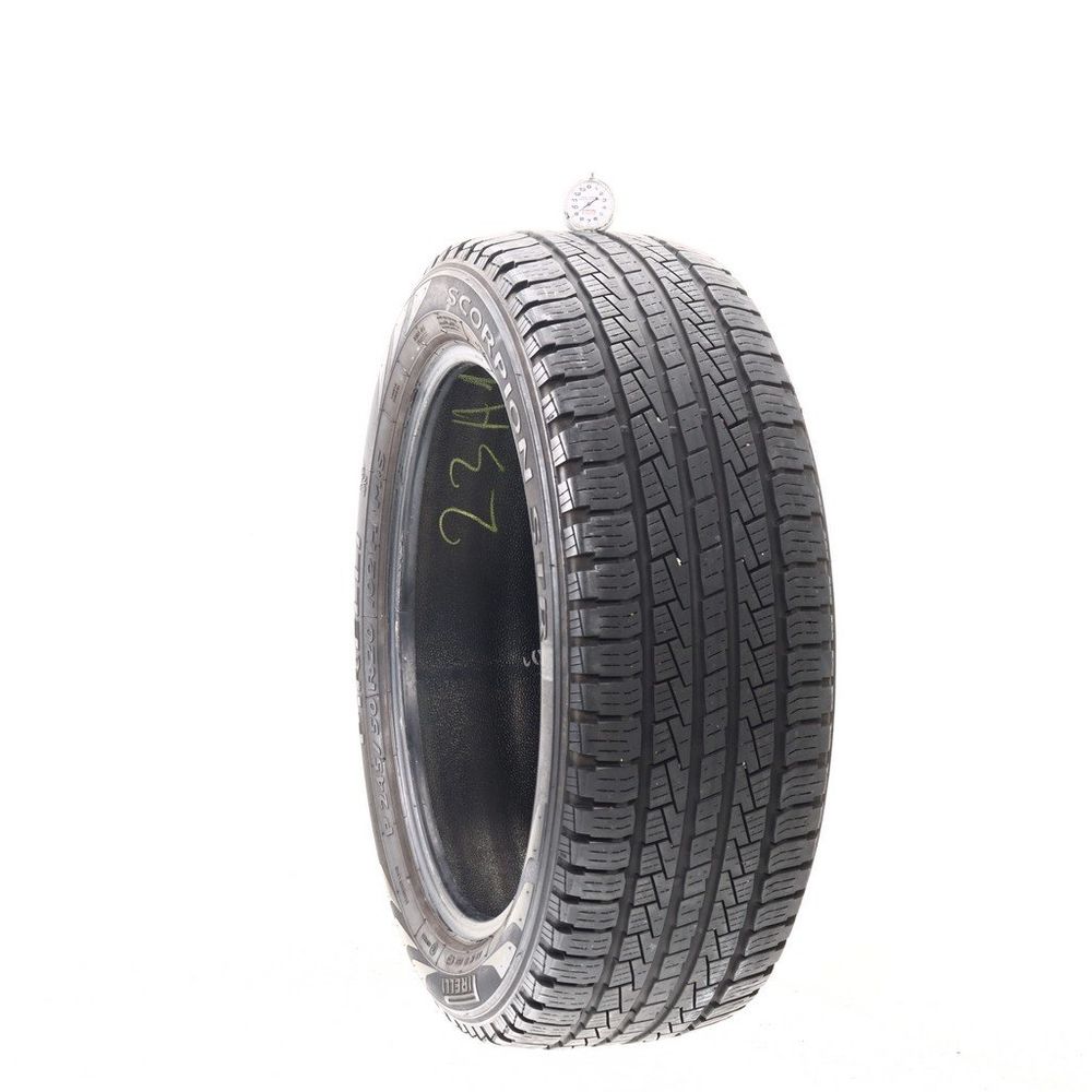 Set of (2) Used 245/50R20 Pirelli Scorpion STR 102H - 9-9.5/32 - Image 1