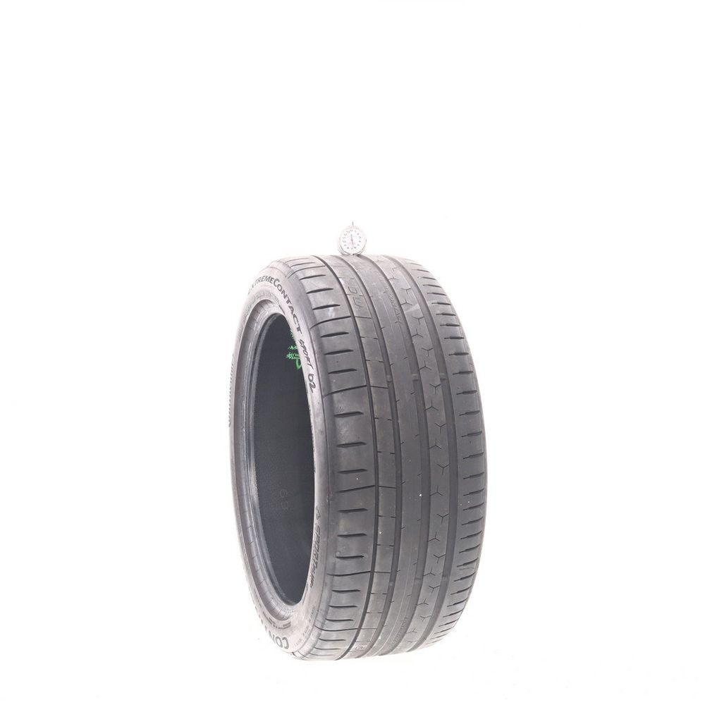 Used 255/40ZR19 Continental ExtremeContact Sport 02 100Y - 6.5/32 - Image 1