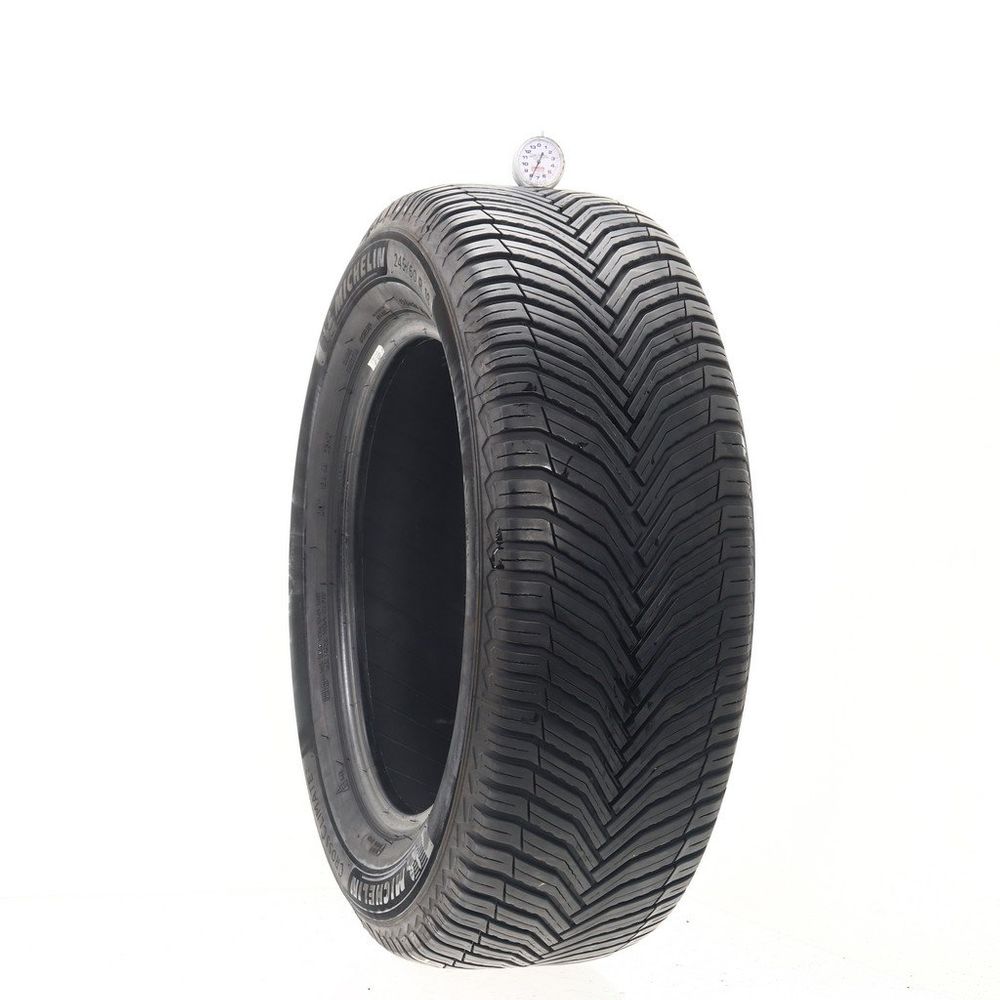 Set of (2) Used 245/60R18 Michelin CrossClimate 2 105V - 7.5-8.5/32 - Image 1