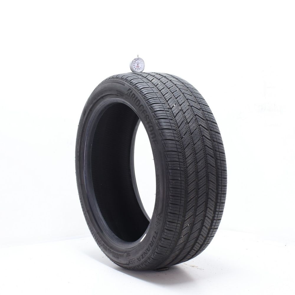 Set of (4) Used 225/45R18 Bridgestone Turanza Quiet Track 91V - 7-7.5/32 - Image 1