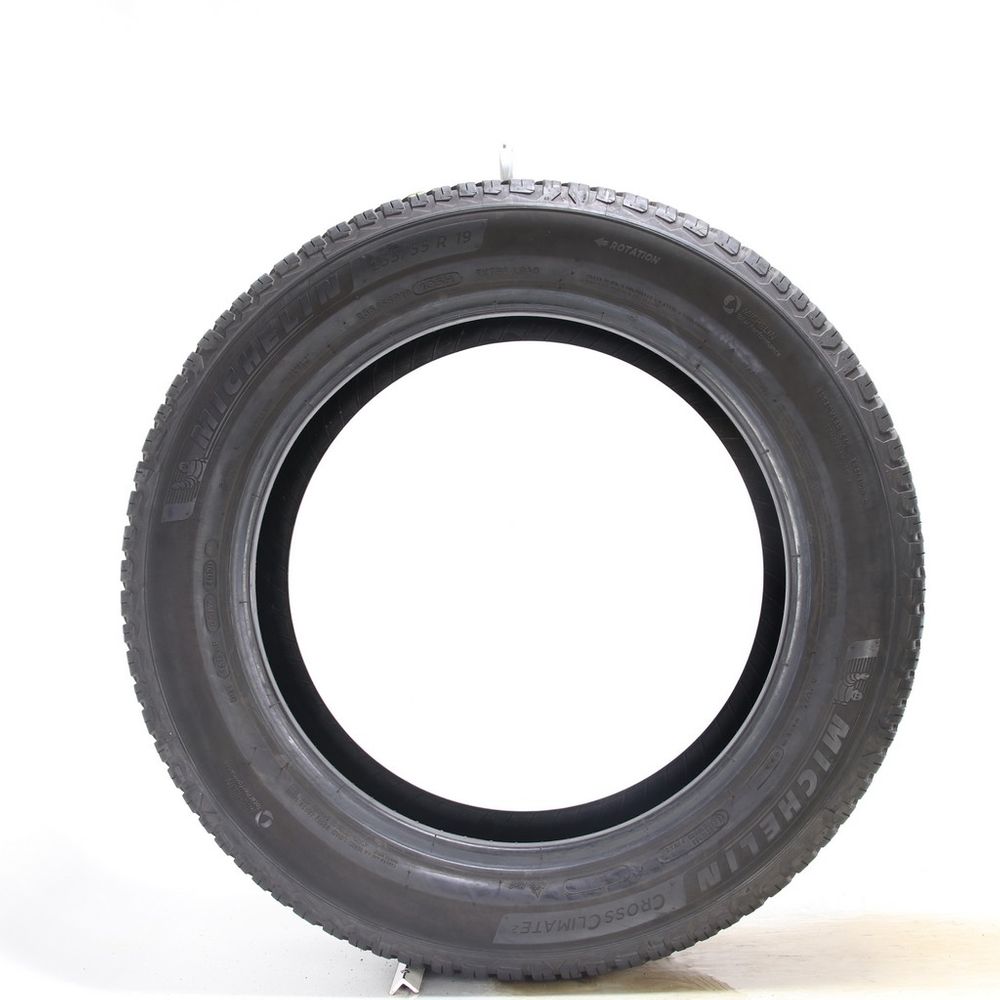 Set of (2) Used 235/55R19 Michelin CrossClimate 2 105H - 7-7.5/32 - Image 6