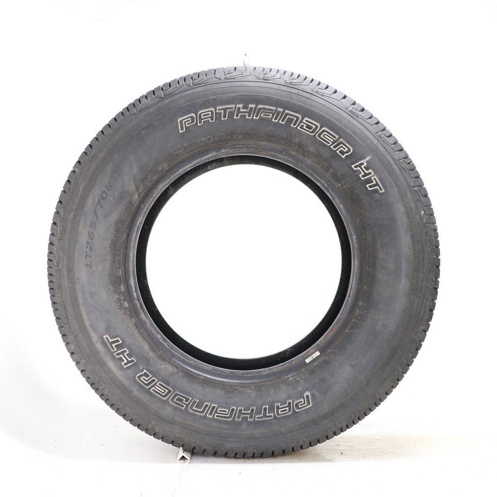 Set of (2) Used LT 265/70R17 Pathfinder HT 121/118S E - 7.5-9/32 - Image 3
