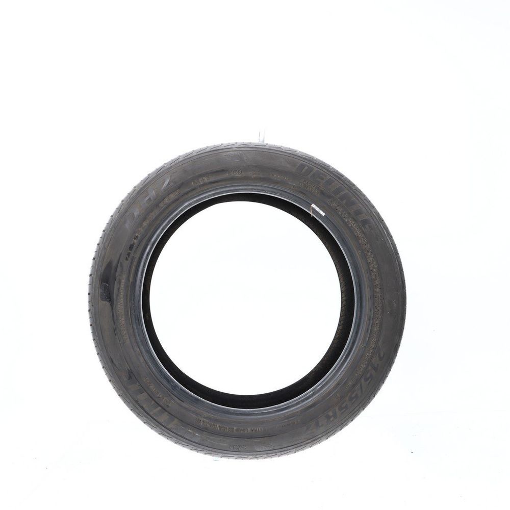 Set of (2) Used 215/55ZR17 Delinte DH2 Eco 98W - 8-9/32 - Image 3