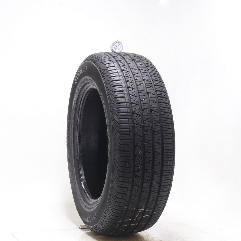 Set of (2) Used 245/60R18 Continental CrossContact LX Sport 105T - 9.5/32 - Image 1