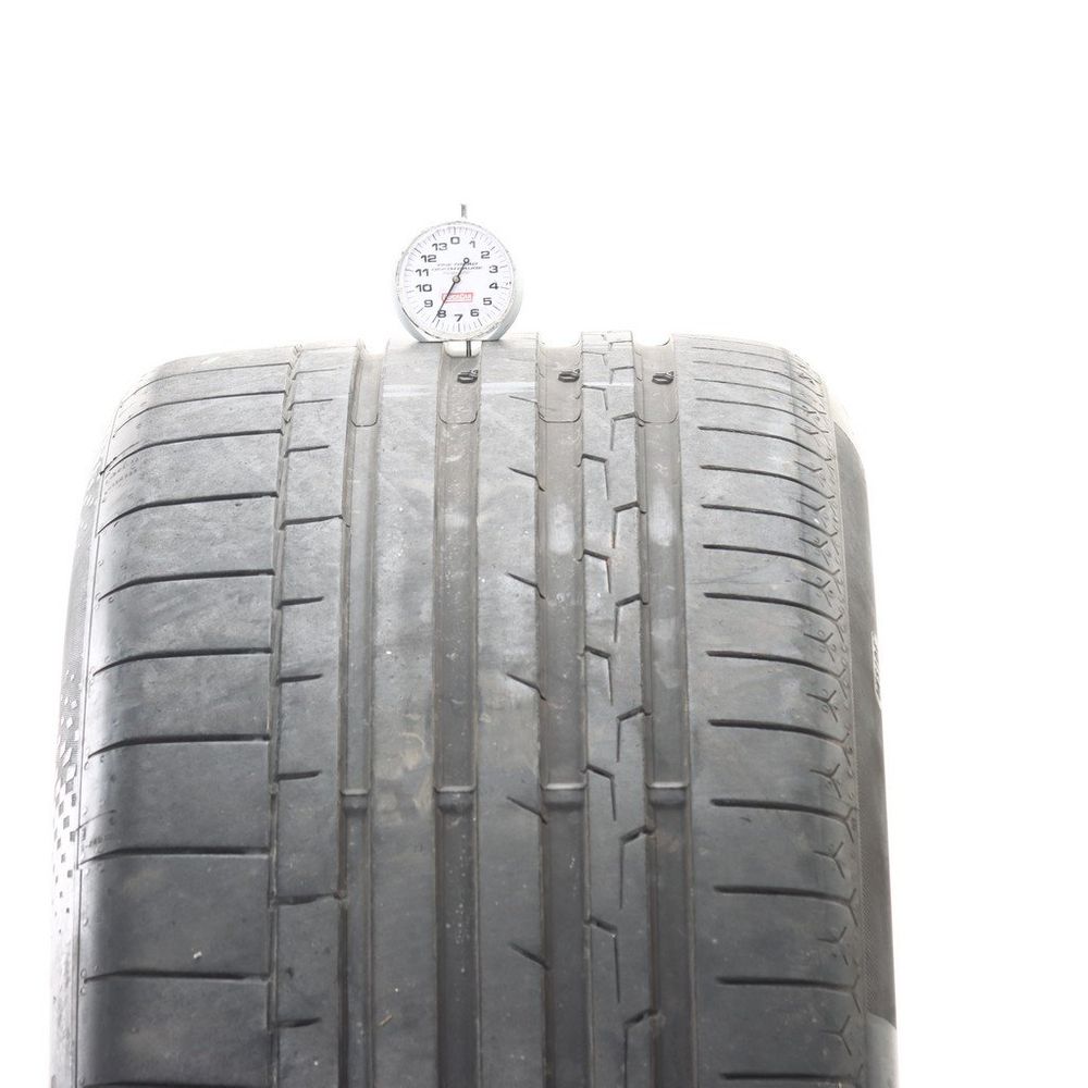 Set of (2) Used 285/40ZR22 Continental SportContact 6 MO1 110Y - 6.5-8/32 - Image 5