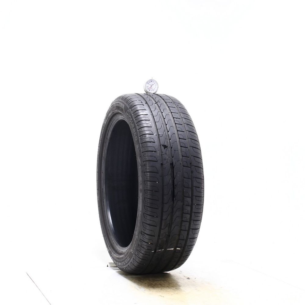 Set of (2) Used 205/45R17 Pirelli Cinturato P7 Run Flat 88W - 8.5/32 - Image 1