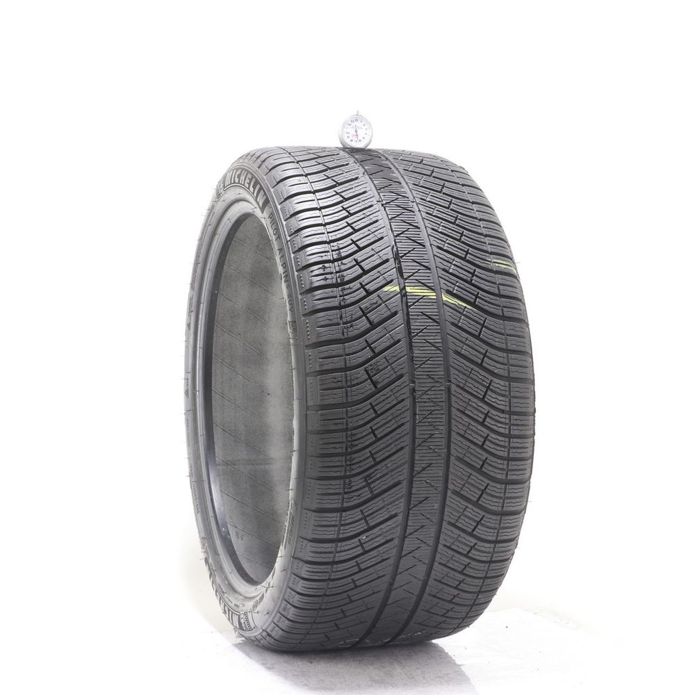 Set of (2) Used 305/35R21 Michelin Pilot Alpin 5 SUV NO 109V - 6-6.5/32 - Image 4