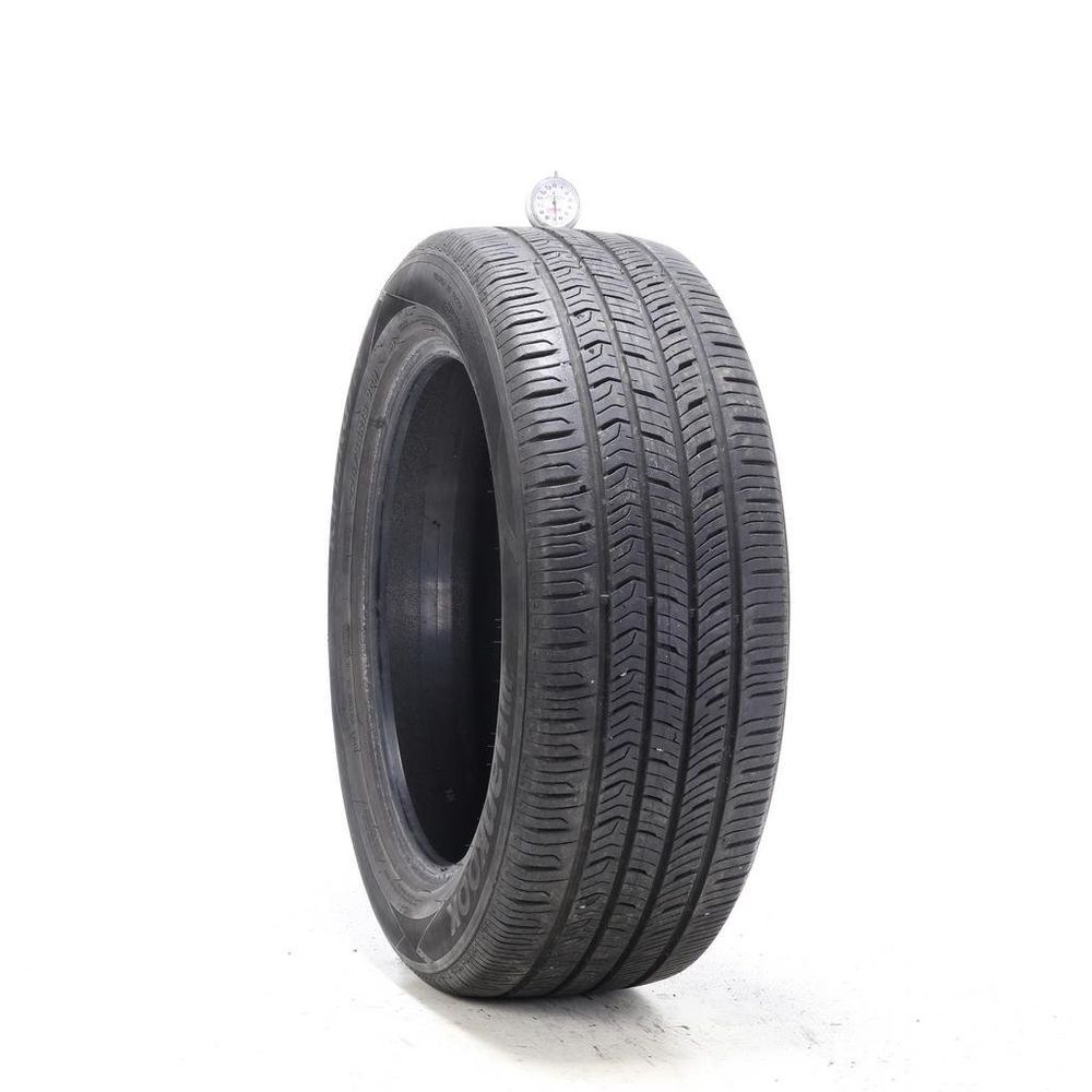 Set of (2) Used 225/55R18 Hankook Kinergy PT 98H - 6.5-7/32 - Image 1