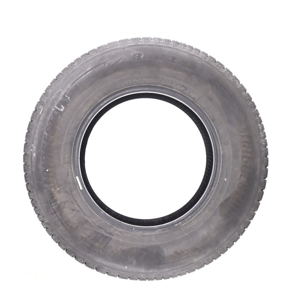 Used LT 265/70R17 Bridgestone Blizzak LT 121/118R E - 8.5/32 - Image 3