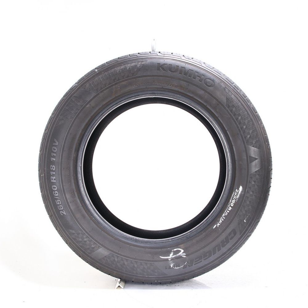 Set of (2) Used 265/60R18 Kumho Crugen HP71 110V - 8/32 - Image 3