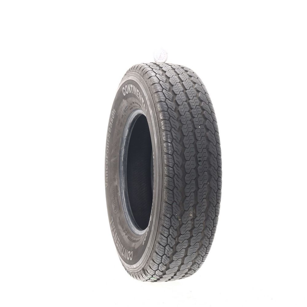 Set of (2) Used LT 215/85R16 Continental VancoFourSeason 115/112Q E - 7.5-9/32 - Image 1