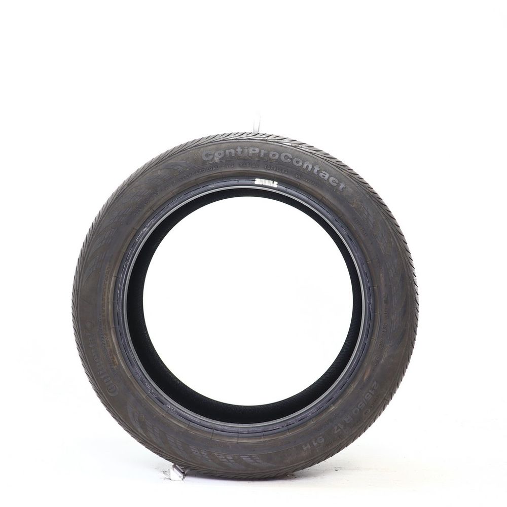 Set of (2) Used 215/50R17 Continental ContiProContact 91H - 6-7.5/32 - Image 3