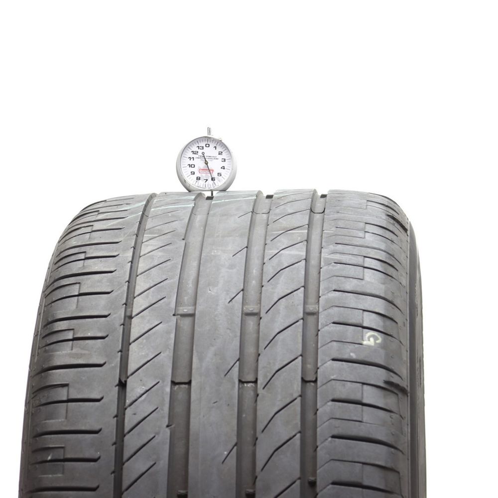 Set of (2) Used 295/40R22 Continental ContiSportContact 5 SUV ContiSilent 112Y - 6/32 - Image 2