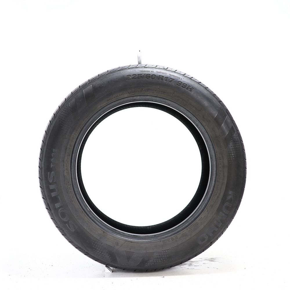 Used 225/60R17 Kumho Solus TA31 99H - 6.5/32 - Image 3