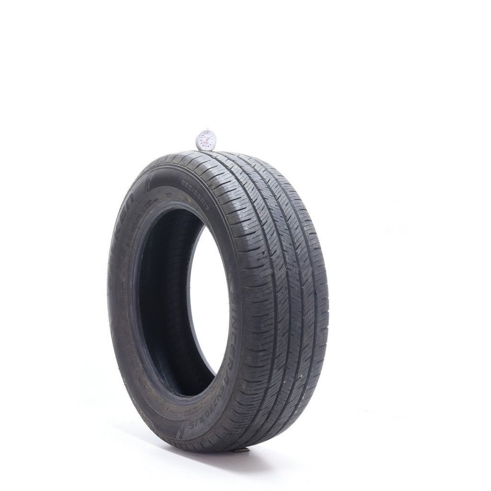 Set of (2) Used 225/60R17 Falken Sincera SN250 A/S 99T - 9-10/32 - Image 1