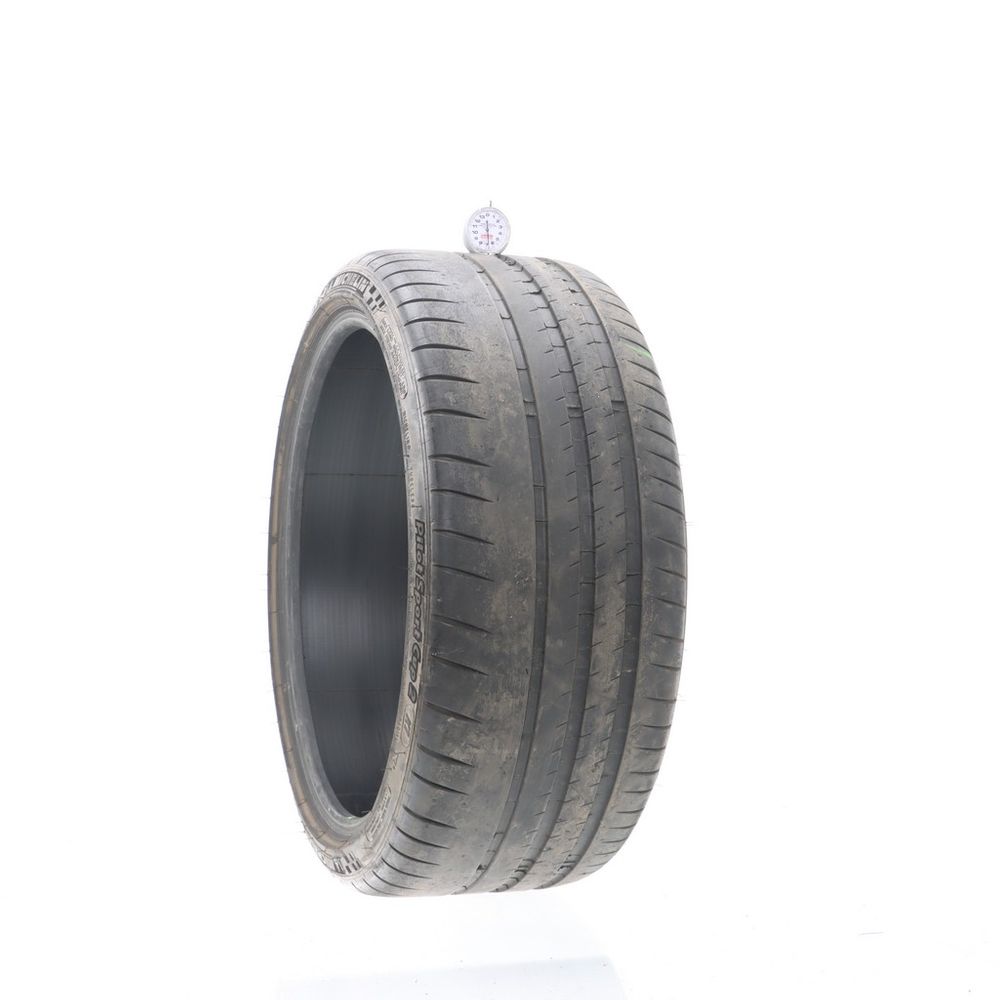 Set of (2) Used 245/35ZR20 Michelin Pilot Sport Cup 2 K1 95Y - 6.5-7/32 - Image 1