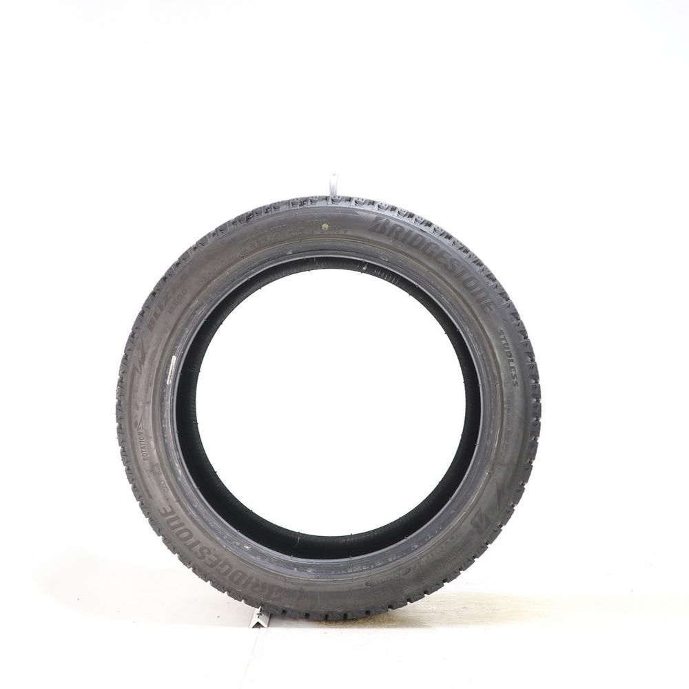 Set of (4) Used 225/45R18 Bridgestone Blizzak WS90 Studless 95H - 9.5-11/32 - Image 12