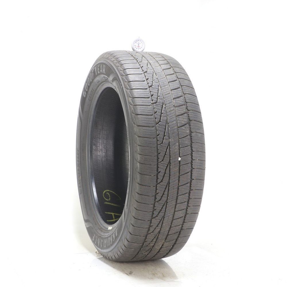 Set of (4) Used 255/55R20 Goodyear Assurance WeatherReady 110H - 7-8.5/32 - Image 1