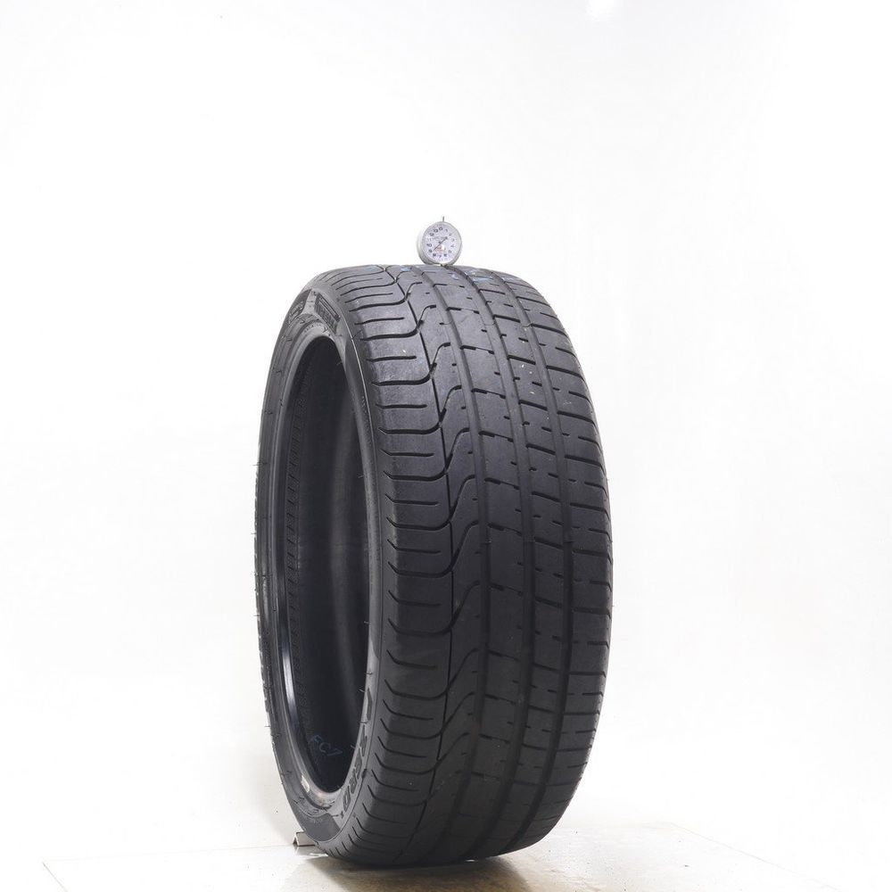 Set of (2) Used 245/35ZR20 Pirelli P Zero 95Y - 8.5-9.5/32 - Image 1