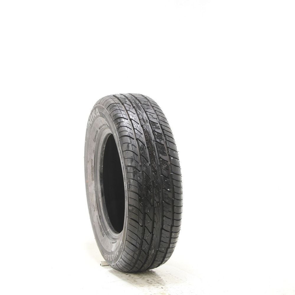 Set of (2) Driven Once 195/70R14 Nika Avatar 91T - 9.5/32 - Image 1