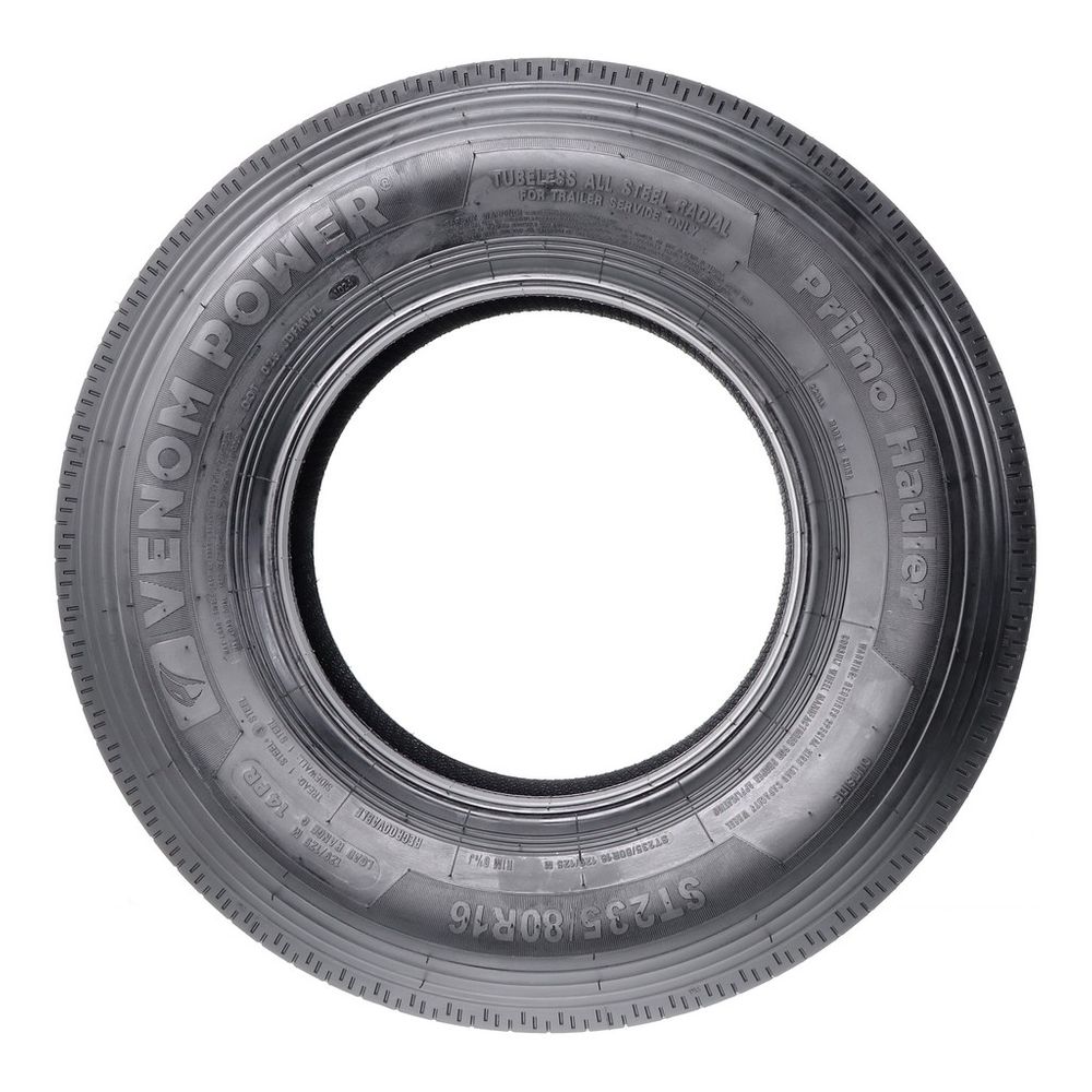 Set of (2) New ST 235/80R16 Venom Power Primo Hauler All Steel Load G 14ply 129/125M G - Image 3