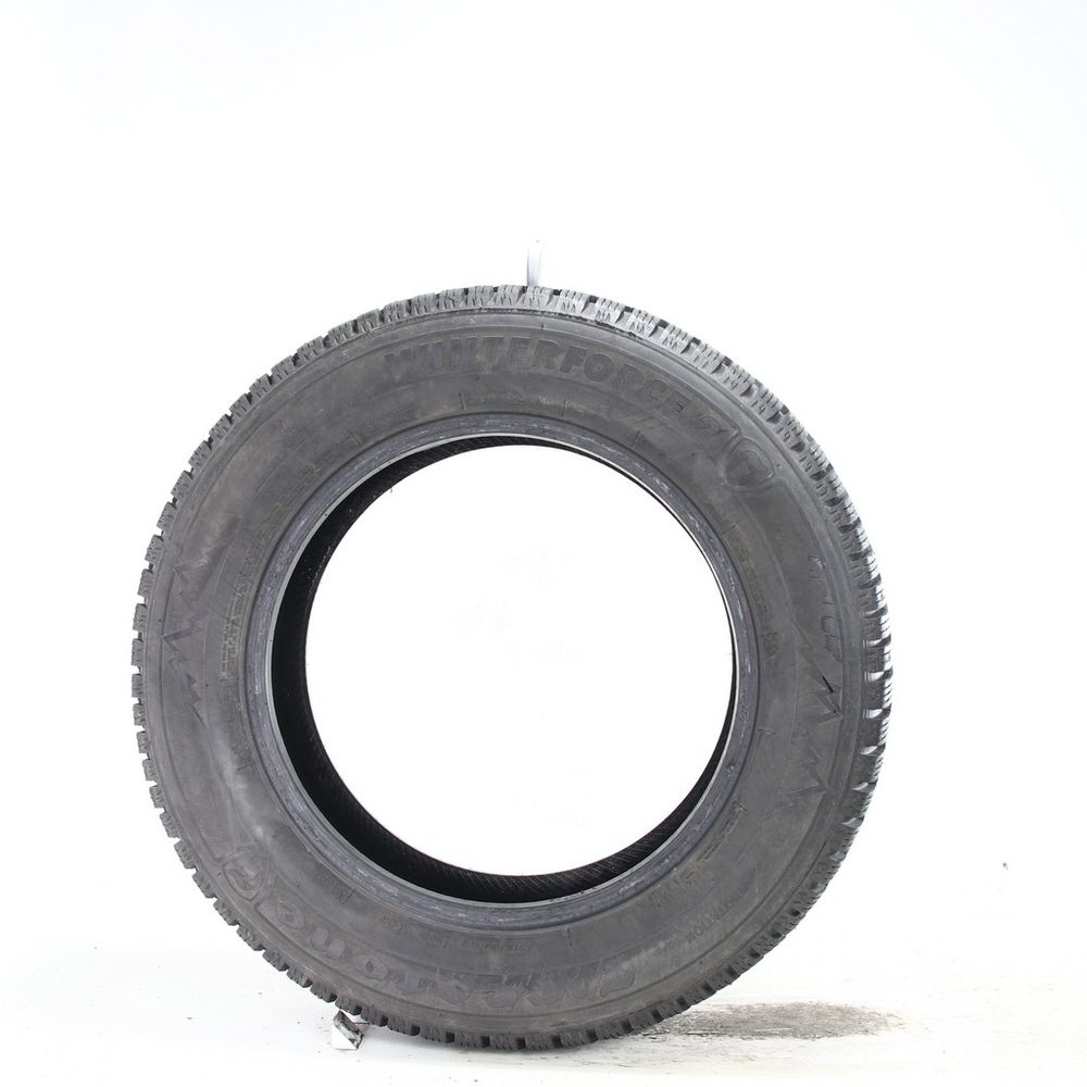 Set of (2) Used 215/60R16 Firestone Winterforce 2 Studded 95S - 10.5/32 - Image 3