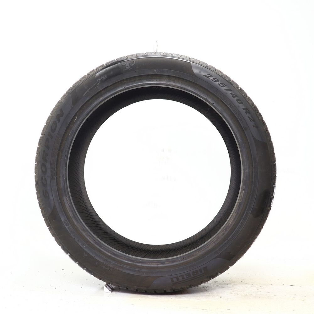 Used 295/40R21 Pirelli Scorpion Winter 111V - 7/32 - Image 3