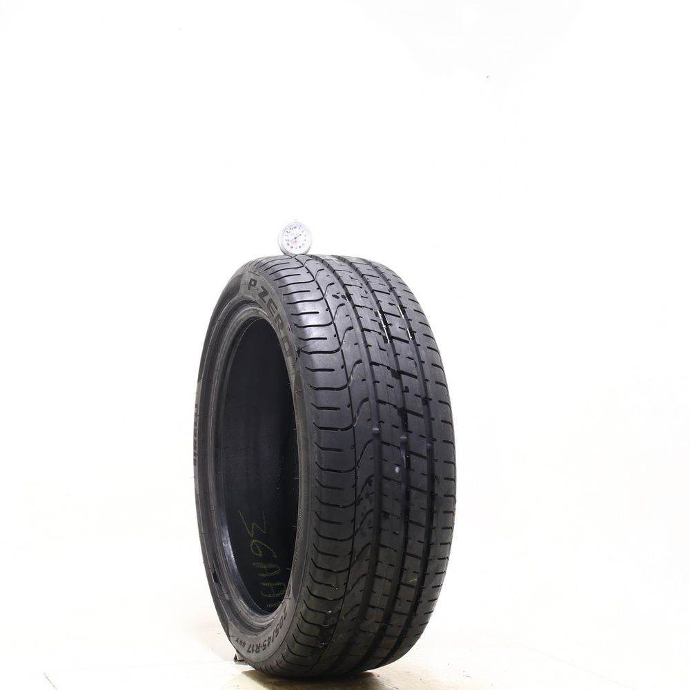 Used 205/45R17 Pirelli P Zero 88Y - 9/32 - Image 1