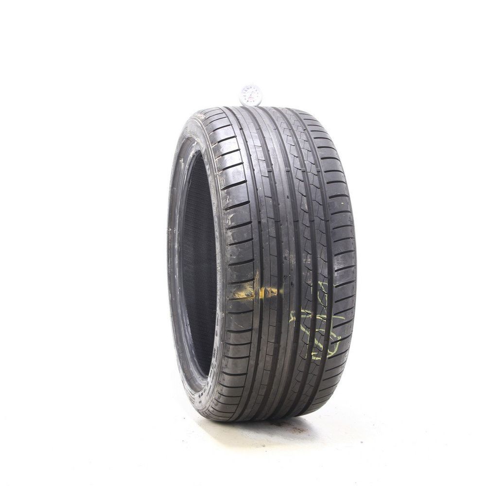 Set of (2) Used 275/35R19 Dunlop SP Sport Maxx GT DSST Run Flat 96Y - 8-8.5/32 - Image 1