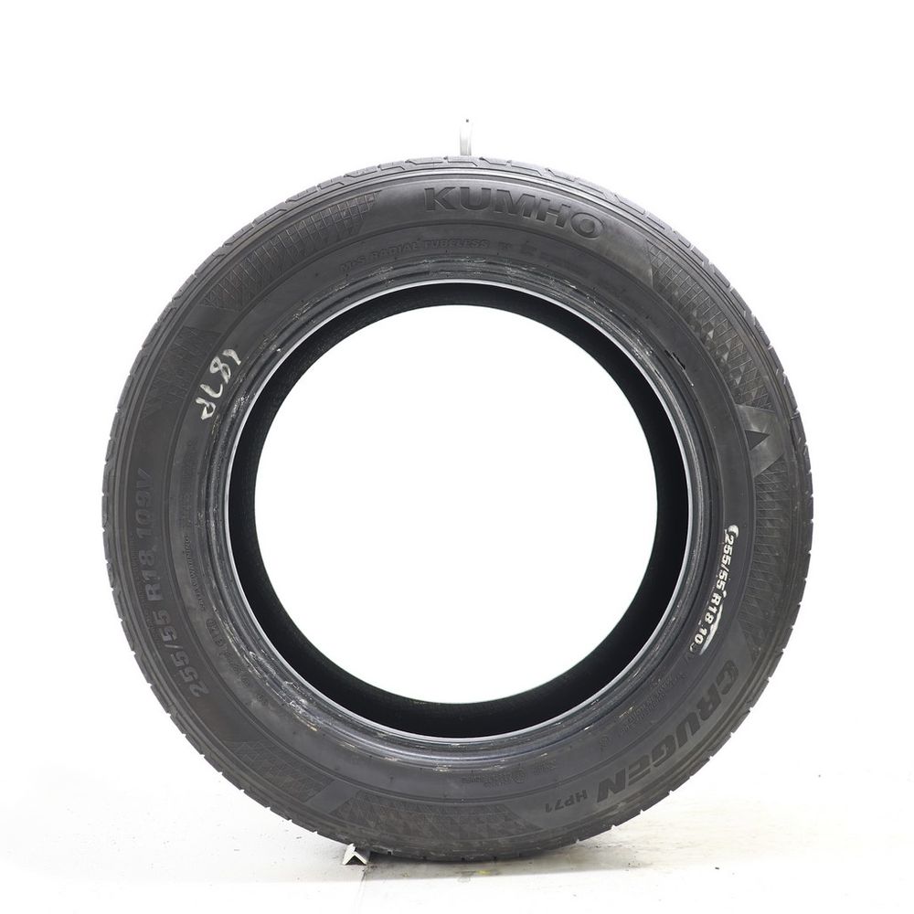 Set of (2) Used 255/55R18 Kumho Crugen HP71 109V - 7.5-8.5/32 - Image 3