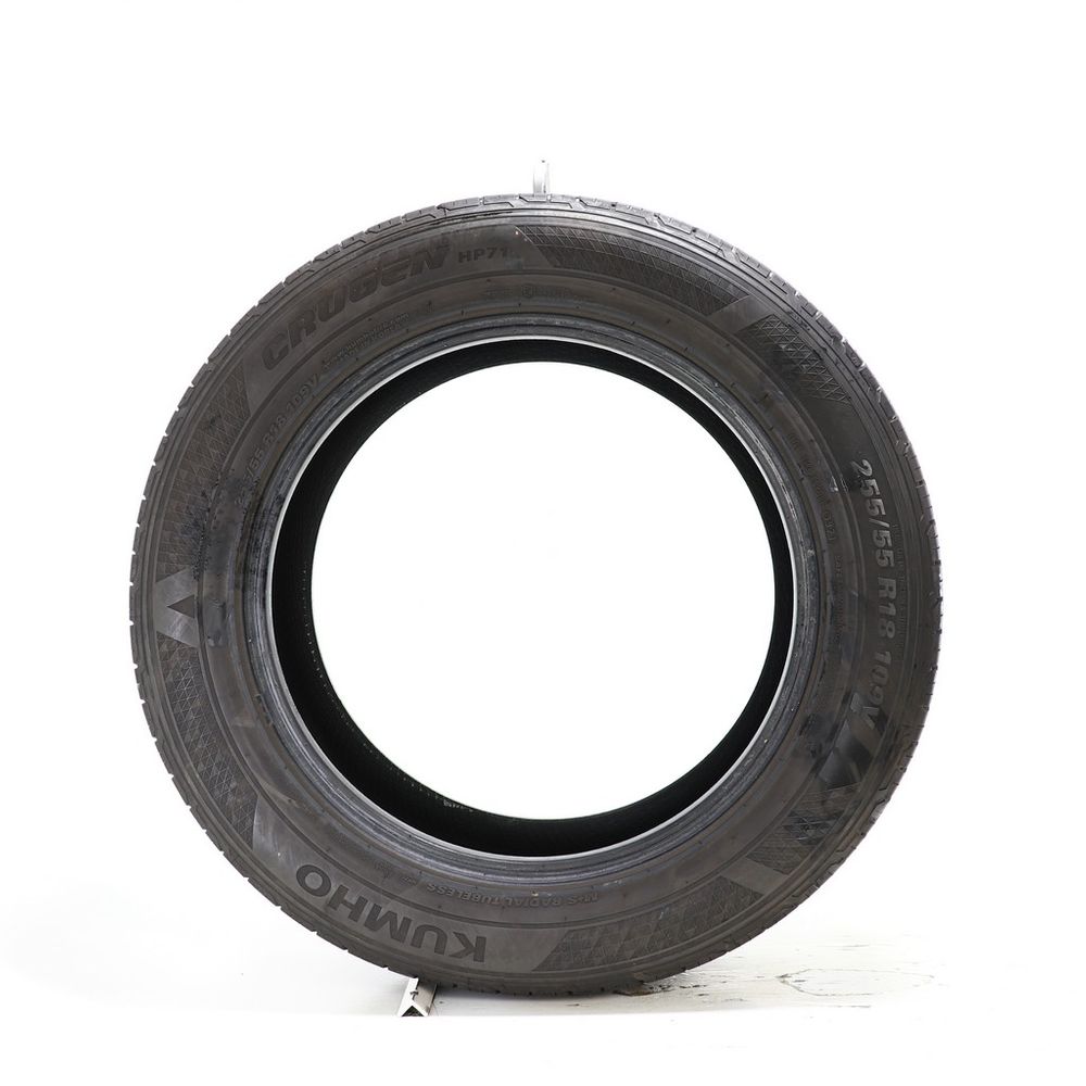 Set of (2) Used 255/55R18 Kumho Crugen HP71 109V - 7.5-8.5/32 - Image 6