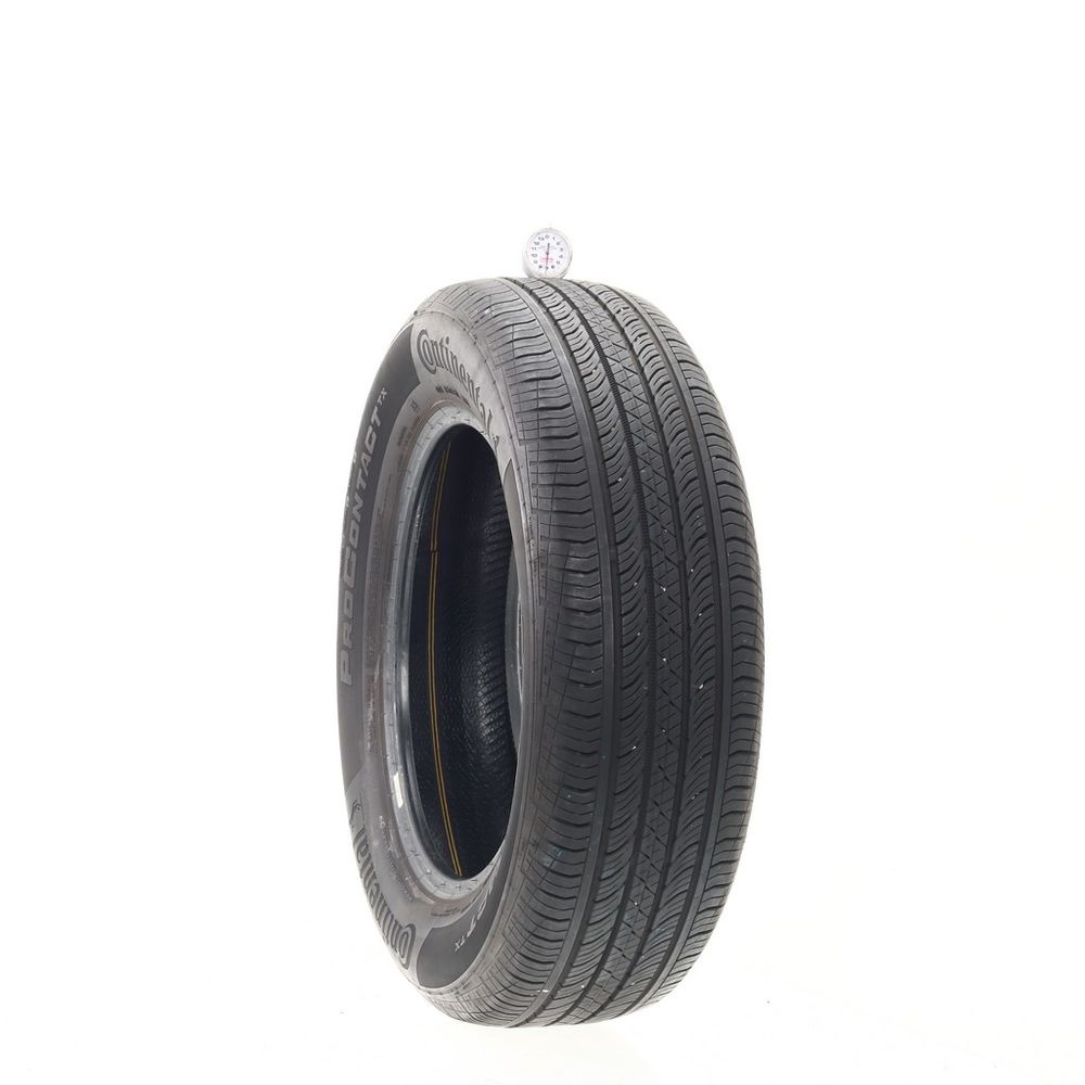 Set of (4) Used 215/65R17 Continental ProContact TX 99H - 7-7.5/32 - Image 1