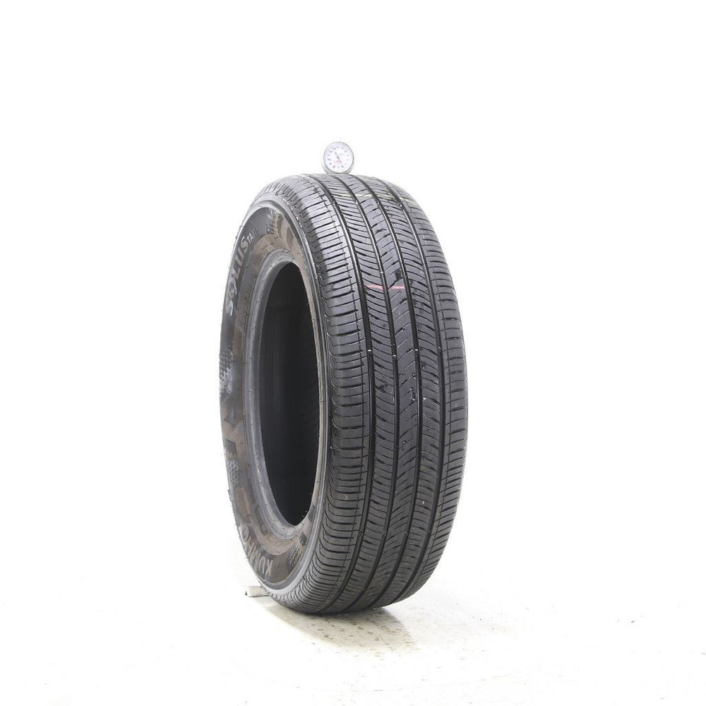 Set of (2) Used 205/65R16 Kumho Solus TA31 Plus 95H - 5.5-7/32 - Image 1