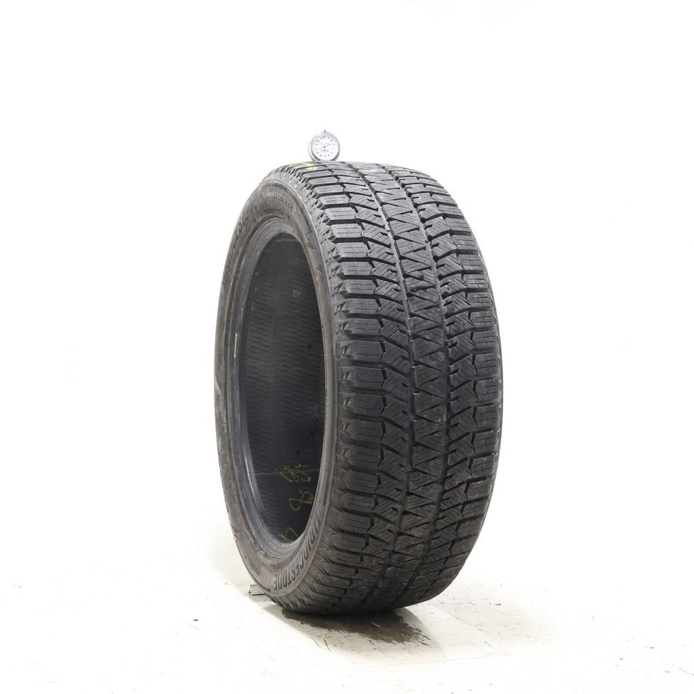 Set of (2) Used 235/50R19 Bridgestone Blizzak WS90 Studless 99H - 9.5-10/32 - Image 1