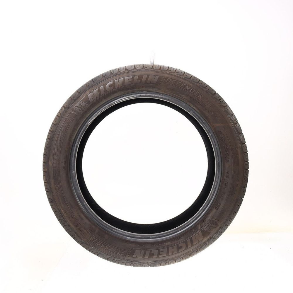 Set of (2) Used 215/55R18 Michelin Defender T+H 95H - 7-7.5/32 - Image 6