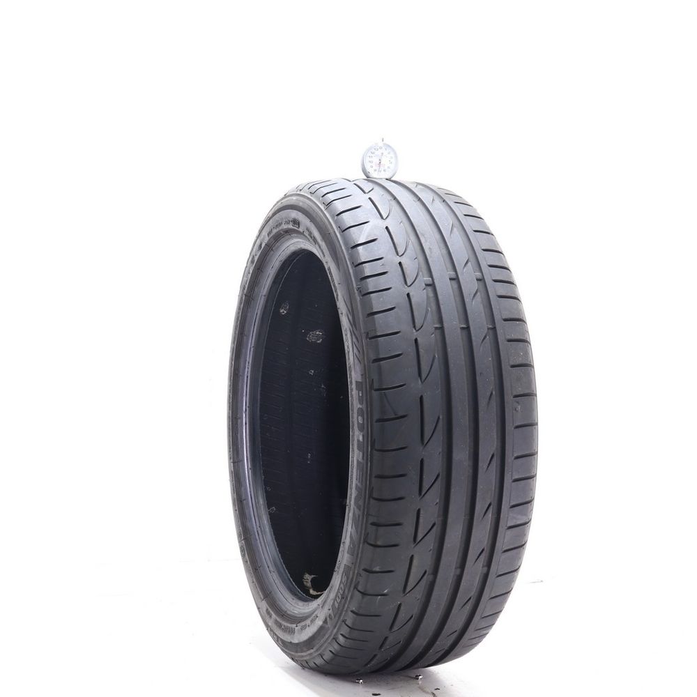 Used 225/45R18 Bridgestone Potenza S001 RFT 91Y - 7/32 - Image 1