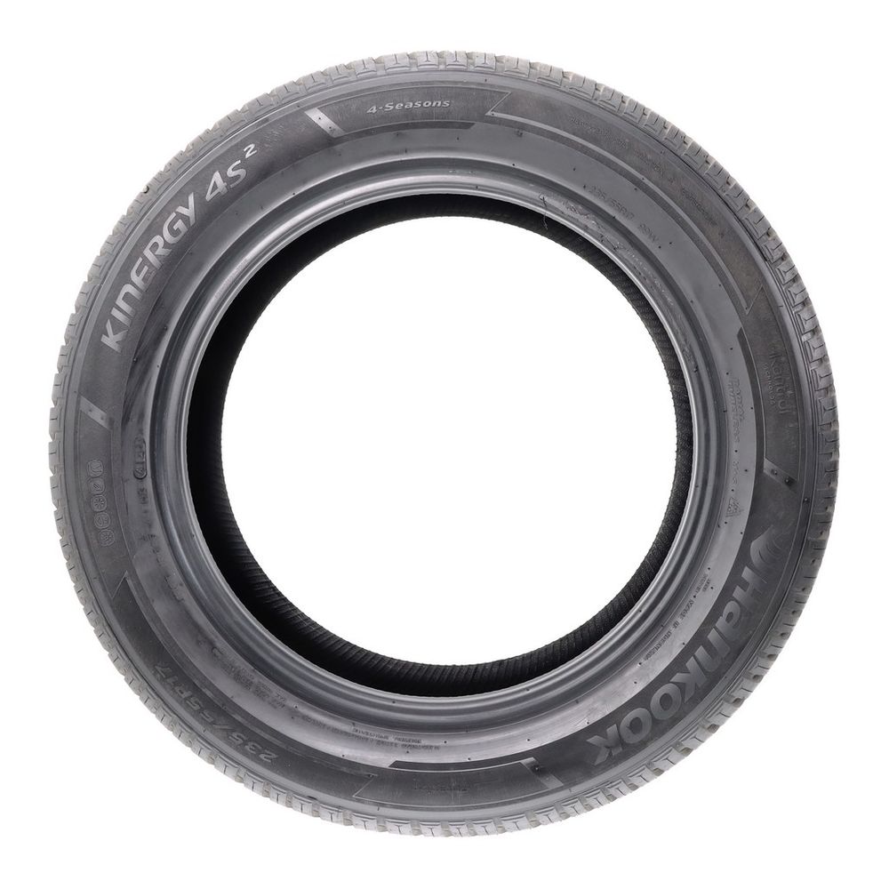 Set of (2) Driven Once 235/55R17 Hankook Kinergy 4S2 99W - New - Image 3