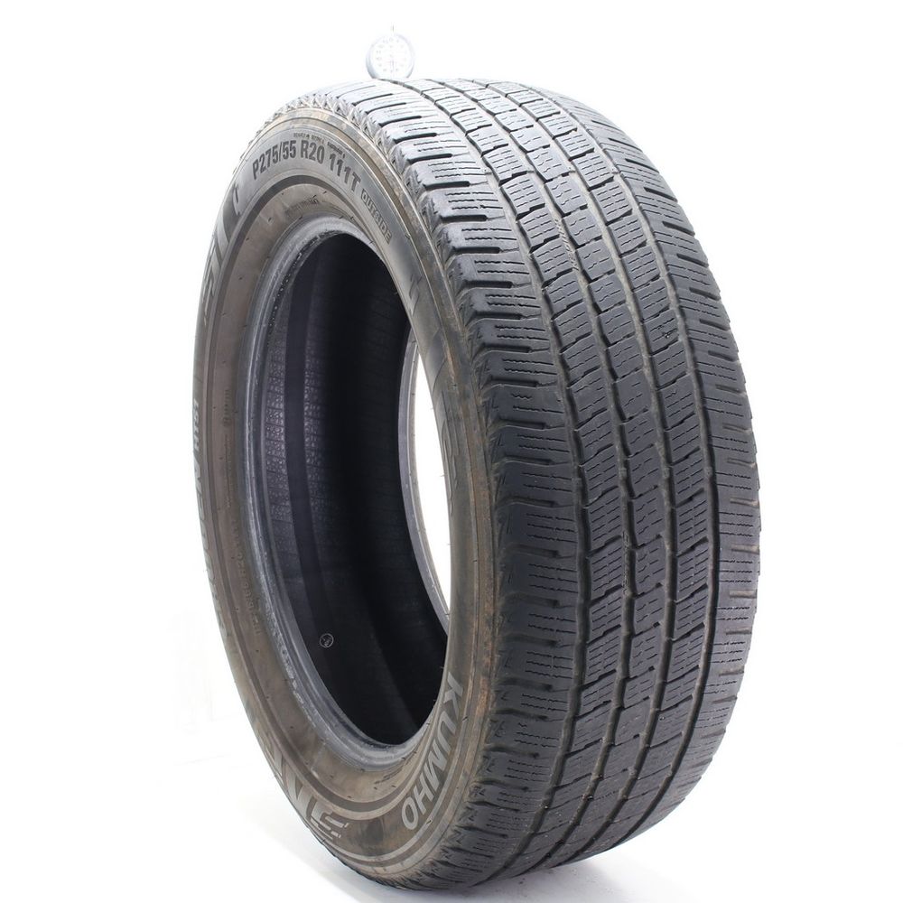 Set of (2) Used 275/55R20 Kumho Crugen HT51 111T - 6.5-7/32 - Image 1