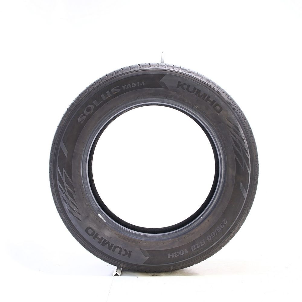 Used 235/60R18 Kumho Solus TA51a 103H - 8/32 - Image 3