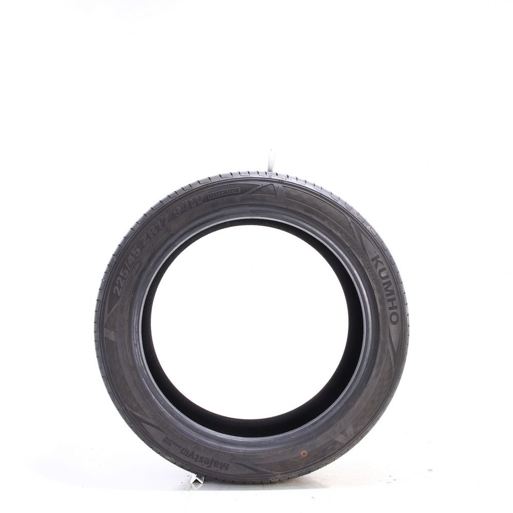 Set of (2) Used 225/45ZR17 Kumho Majesty 9 Solus TA91 94W - 8-8.5/32 - Image 6