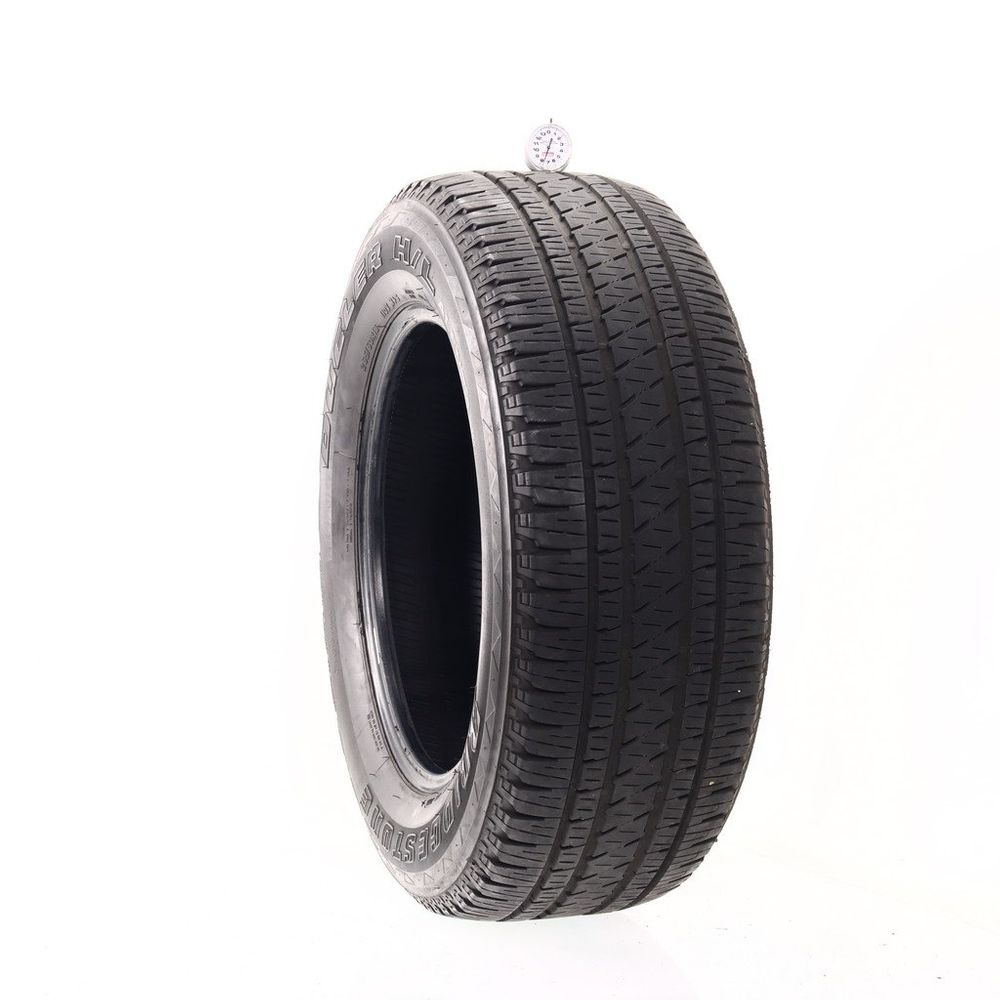 Set of (2) Used 265/60R18 Bridgestone Dueler H/L Alenza Plus 110V - 7.5-8/32 - Image 1