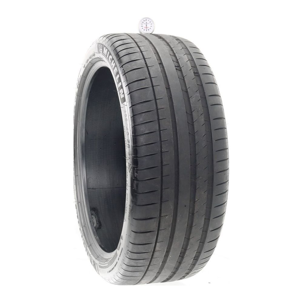 Set of (2) Used 255/40ZR21 Michelin Pilot Sport 4 S 102Y - 6.5-7/32 - Image 4